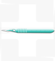 Bisturi descartável nº 11 c/cabo Kiato cx10