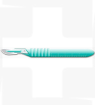 Bisturi descartável nº 20 c/cabo Kiato cx10