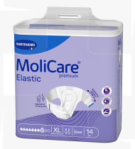 Fralda Molicare Premium Elastic (8G)  tam.XL saco 14