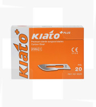 Lâmina bisturi estéril Kiato nº 20 cx de 100un