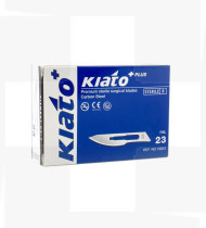 Lâmina bisturi estéril Kiato nº 23 cx de 100un