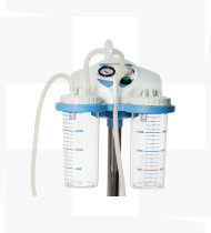 Aspirador de secreções Super Vega com trolley e pedal - sucção 2x2 L