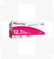 Seringa BD Micro-fine 1mL c/agulha 0,33x12,7mm 29G cx100