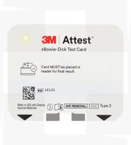 Cartão de teste Attest eBowie-Dick 132/134/135ºC cx 30