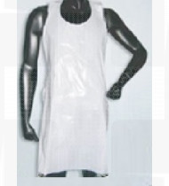 Avental descartável liso branco 80x125cm  saco100-Artmed
