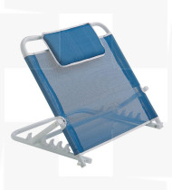 Encosto Confort regulável c/ almofada azul