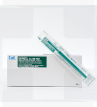 Cureta descartável 4mm cx20