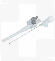 Cateter intravenoso BD Venflon IV Periférico PTFE com válvula 16G1,7 x 45 mm Gris cx 50