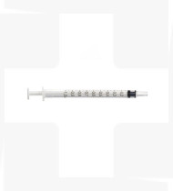 Seringa BD 3 peças concêntrico Luer 1ml cx120