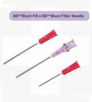 Agulha BD p/transferência de medicamentos 18G 1 1/2 c/filtro cx100