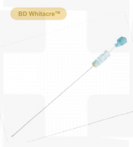 Agulha BD anestesia convencional spinal whitacre 27GA 3.50 IN 0,40x90mm cx25