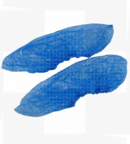 Capa p/sapatos em plástico azul saco 1000 CPE
