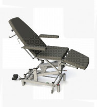 Cadeira Multifunções elétrica c/ rodas retráteis e suporte de rolo