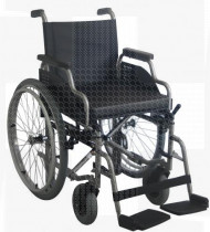 Cadeira de rodas Lusa preta 43 Ra600 Pn-Pn 200 - ass