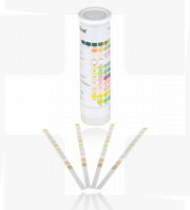 Testes urina Combur 10 (ph+prot+gluc+cor set+san) cx100
