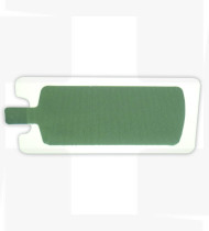 Placa gel p/eletrobisturi adulto 217x105mm cx 25 