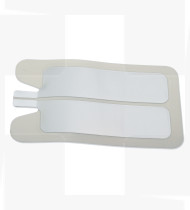 Placa de gel p/electrobisturi adulto 202x101mm cx25