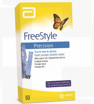 Testes glicemia FreeStyle Precision  50 tiras