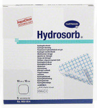 Hydrosorb Hartmann 10x10cm cx5