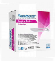 Lâmina bisturi estéril Paramount nº 24 cx de 100un