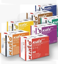 Lâmina bisturi estéril Kiato nº 22 cx de 100un