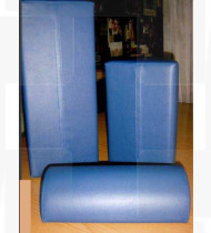 MEIO ROLO 40X20X10CM -AZUL