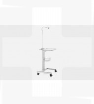 Carro ECG pequeno c/ suporte cabos