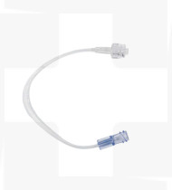 Tubo Extensor Curto 13cm  Mesoterapia/Carboxiterapia cx 50un