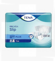 Tena Fralda ProSkin Slip Plus 6 gotas - Tam M(70/120cm) cx30