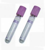 Tubo BD Vacutainer K2 EDTA (colheita sangue para plasma) 4 ml, 13 x75mm papel cx 100
