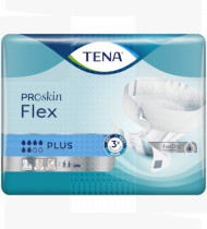 Tena Fralda ProSkin Flex Plus 6 gotas - Tam S(61/83cm) cx30