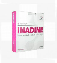 Inadine 5x5cm compressa impregnada de Iodopovidona cx25