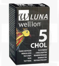 Wellion Luna - testes colesterol cx5