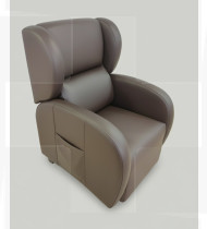 Cadeirão elevatório c/ extensão de pernas completo chocolate