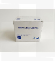 Seringa 5ml Luer Slip cx100
