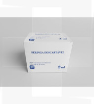 Seringa 2ml Luer Slip cx100