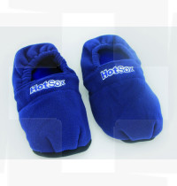 Chinelos quentes de relaxamento p/ homem azul tam L