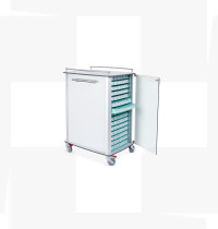 Carro para 15 organizadores semanais grandes 450 x 580 x 1130mm